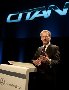 Volker Mornhinweg, director de Daimler Vans