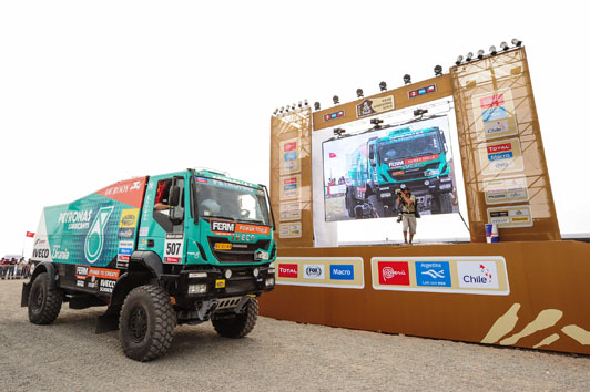 Primer vehículo de Iveco para el Dakar 2013