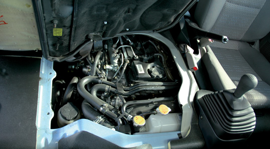 Motor de la Nissan Cabstar