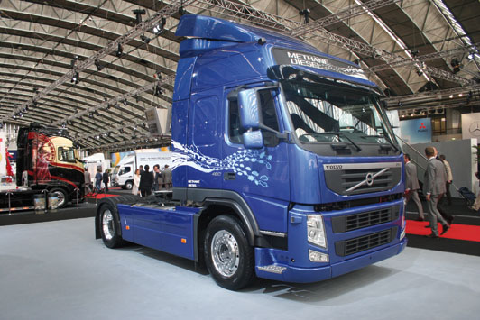 Volvo propone su FM con motor mixto diesel y metanol