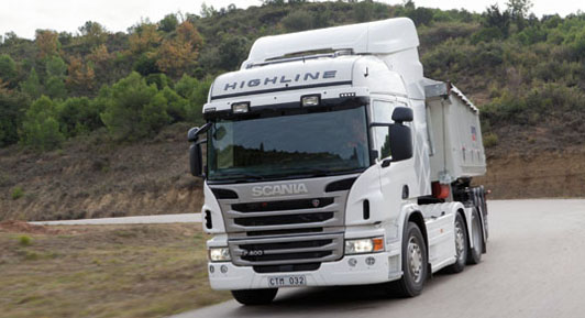 Nueva gama Scania de camiones de canteras y obras