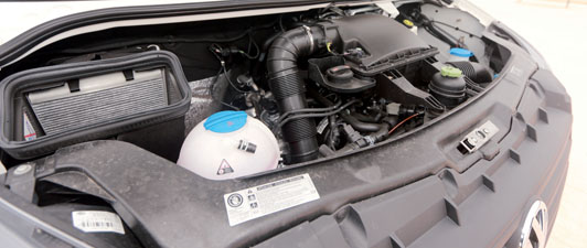 Motor de la Volkswagen Crafter Furgón