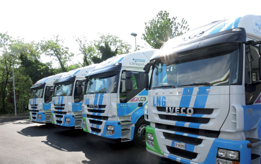 Camiones de LC3 Transporti