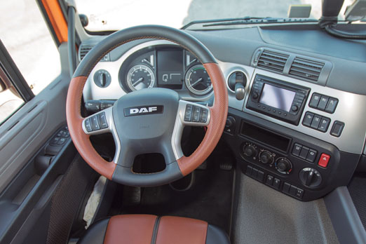 Interior DAF Space cab