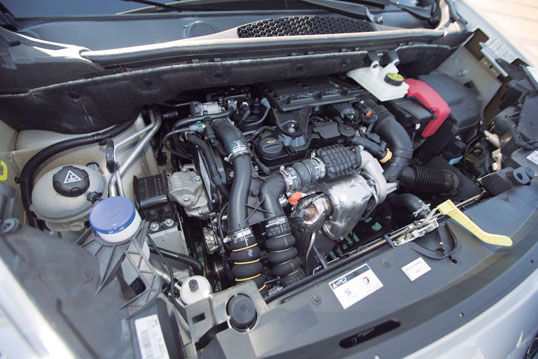 Motor de la Peugeot Partner
