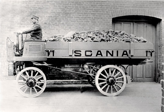 Primer camion Scania