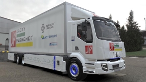 Camión eléctrico Renault Trucks E-Tech D Wide de 26 toneladas