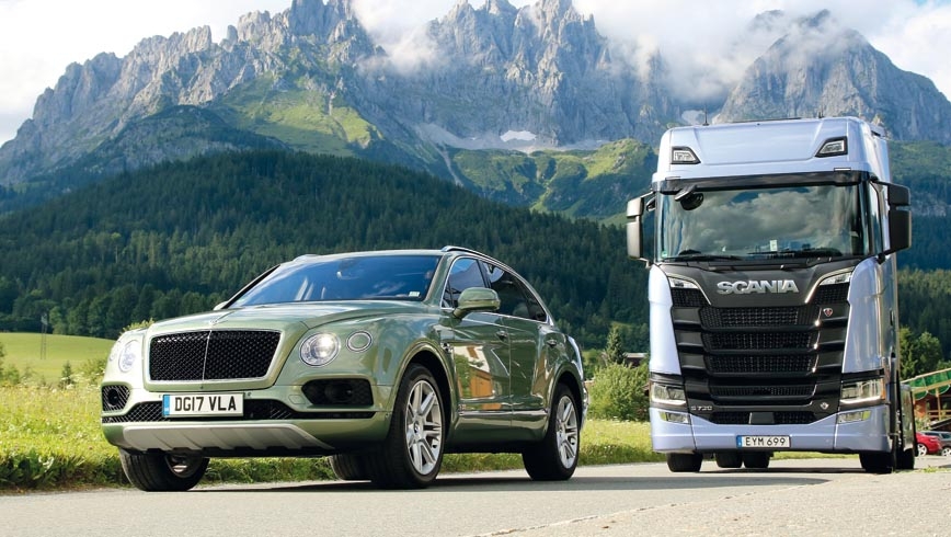 Scania vs Bentley
