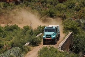 El Dakar de los camiones
