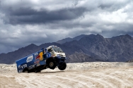 Camión Kamaz de Nikolaev en el Dakar 2016