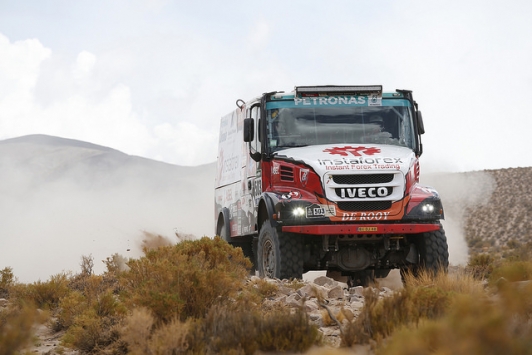 Camión Iveco en el Dakar 2016