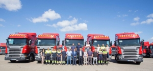 Camiones Scania del Grupo Carreras