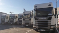 Camiones Scania de gas natural licuado de la empresa Molgás Energía