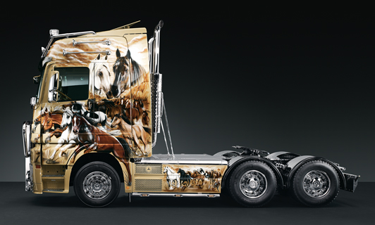 Actros Truck´n´Roll: El deseo del cowboy