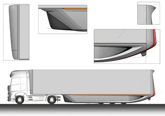 Prototipo Aero-Trailer de Mercedes Benz