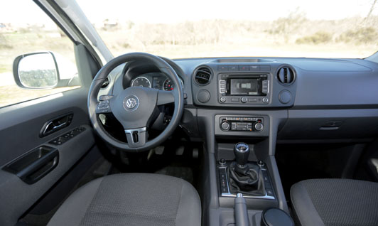 Panel frontal del Amarok