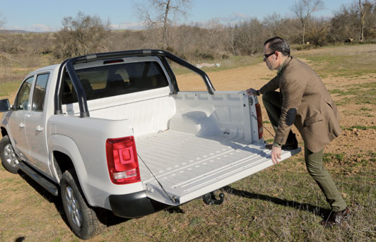 Caja de carga del Amarok