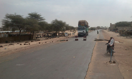 Frontera de Mauritania