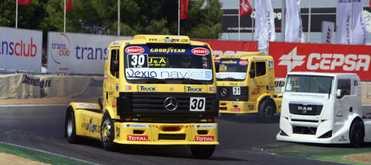 MAN dominó en El Jarama