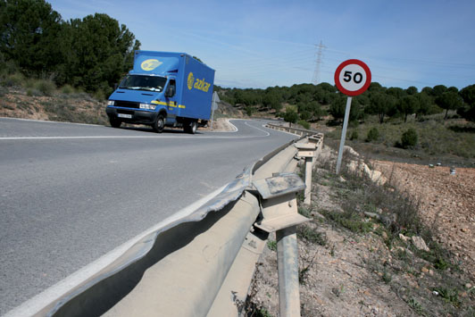 Carreteras deterioradas