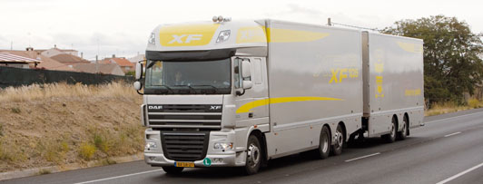 DAF FAN XF 105.510: Alta capacidad de carga