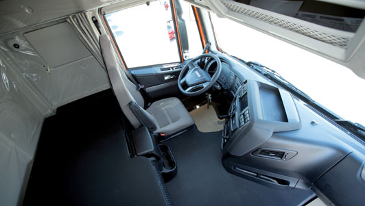 Cabina del Iveco Stralis Hi-Way