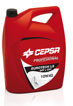 Lubricantes: CEPSA EUROTECH LS 10W 40 Y CEPSA EUROTECH MS 15W 40