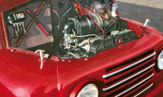 Motor del Fiat 615