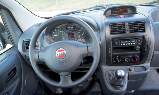 Cabina de la Fiat Scudo