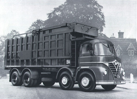Un ocho ruedas rígido de 1962