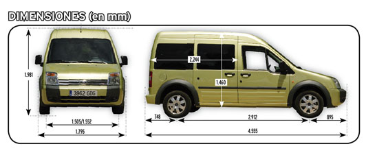 Размер форд коннект. Форд Транзит Коннект габариты грузового отсека. Ford Transit connect 2008 габариты. Ford Transit connect 2006 габариты. Форд Транзит Коннект габариты багажника.