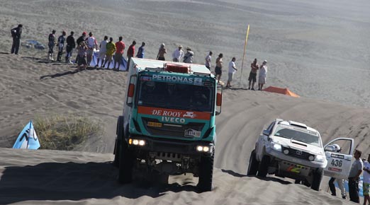 El Dakar de los camiones