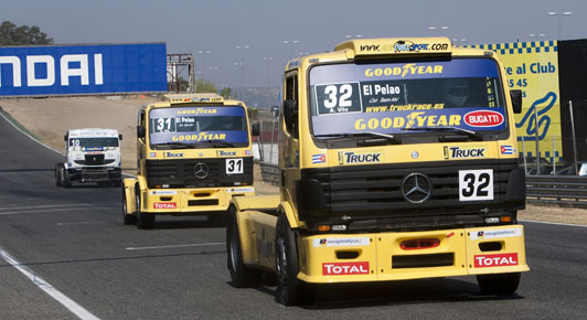 El Jarama acoge otra prueba del Campeonato Europeo de Carreras de Camiones