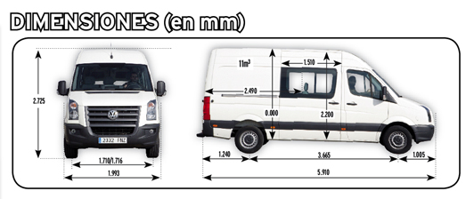 Volkswagen Crafter 2.5 TDI Kombi Shiftmatic