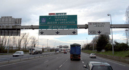 Transporte de mercancías en Francia