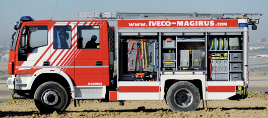 Autobomba de Iveco Magirus