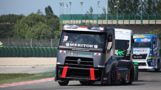 Antonio Albacete cuarto en el Europeo de Carreras de Camiones