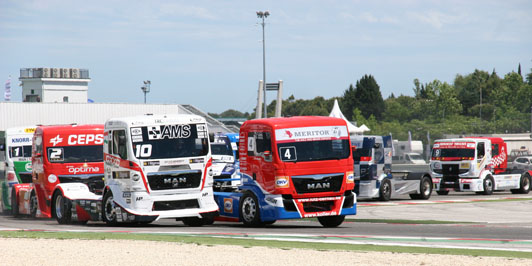 Antonio Albacete cuarto en el Europeo de Carreras de Camiones