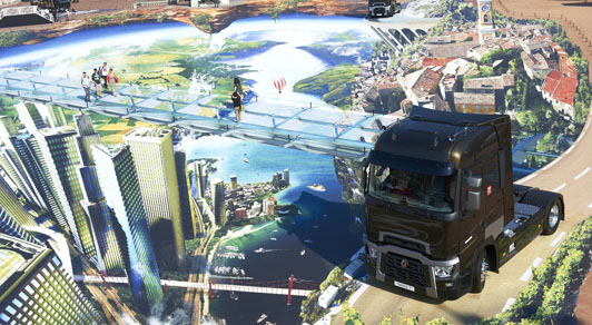 Lyon en 3d a los pies de Renault Trucks