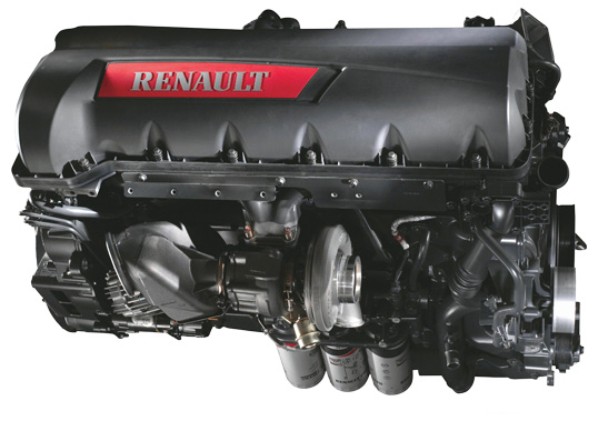 Motor del Renault Premium Lander 410.26 6x4