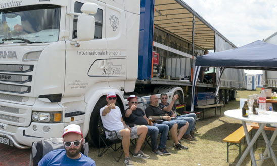 Fiesta camionera en Nürburgring