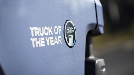 La Serie S de Scania es el Truck of the Year 2017