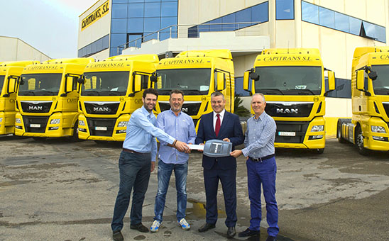 Capitrans incorpora 15 MAN TGX a su flota