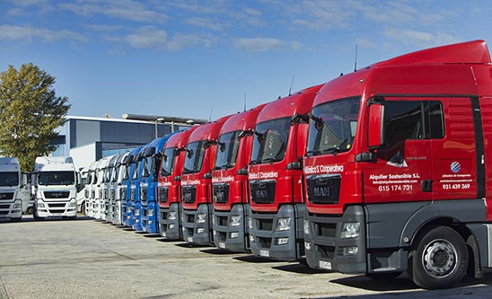 Alquiler Sostenible incorpora 25 camiones MAN a su flota