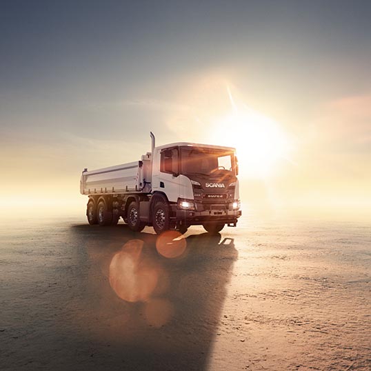 Motor Scania Super 11L en exposición