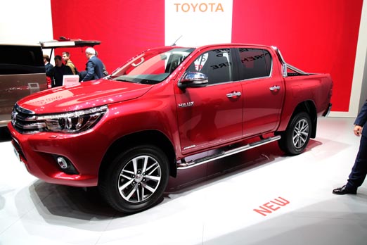 Toyota Hilux en el Salon de Ginebra