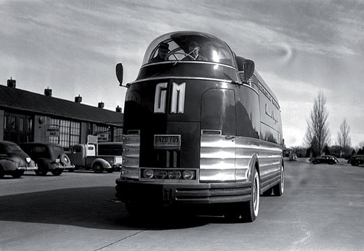 Cabina del GM Futurliner