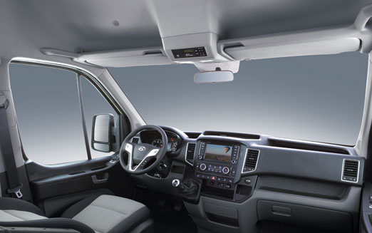 Interior del Hyundai H350