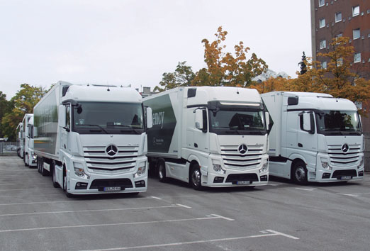 Camiones Mercedes con motor OM 471