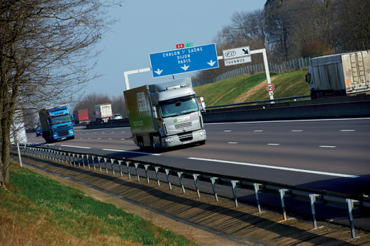 Transporte de mercancías en Francia